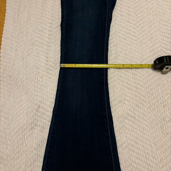 Vibrant MIU Women’s Flare Stretch Button Front Size 5 (W26) Super Soft Like New - Picture 13 of 13